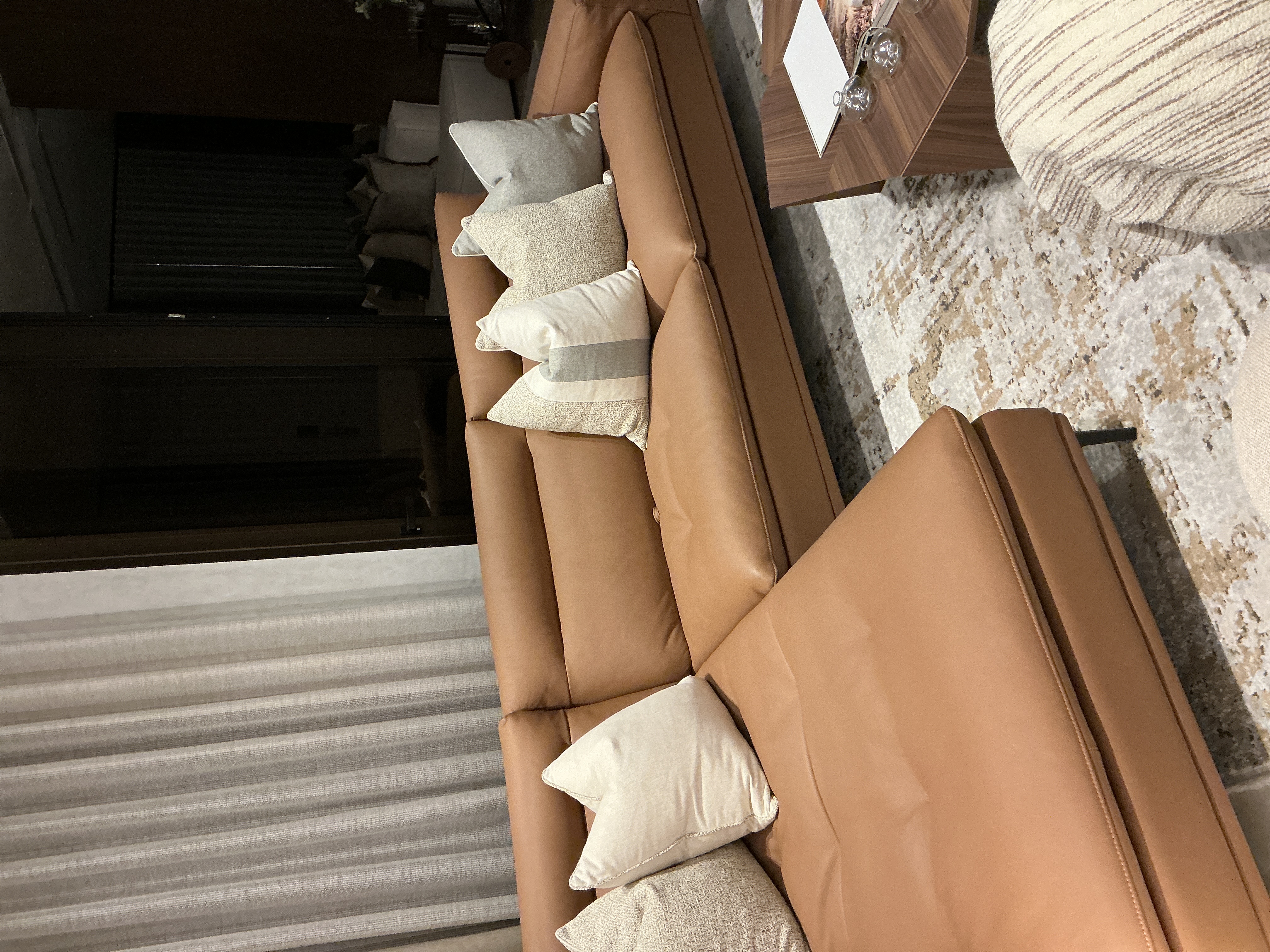 muebles y colchones - Vende Mueble Leathee Italiano reclinable 2