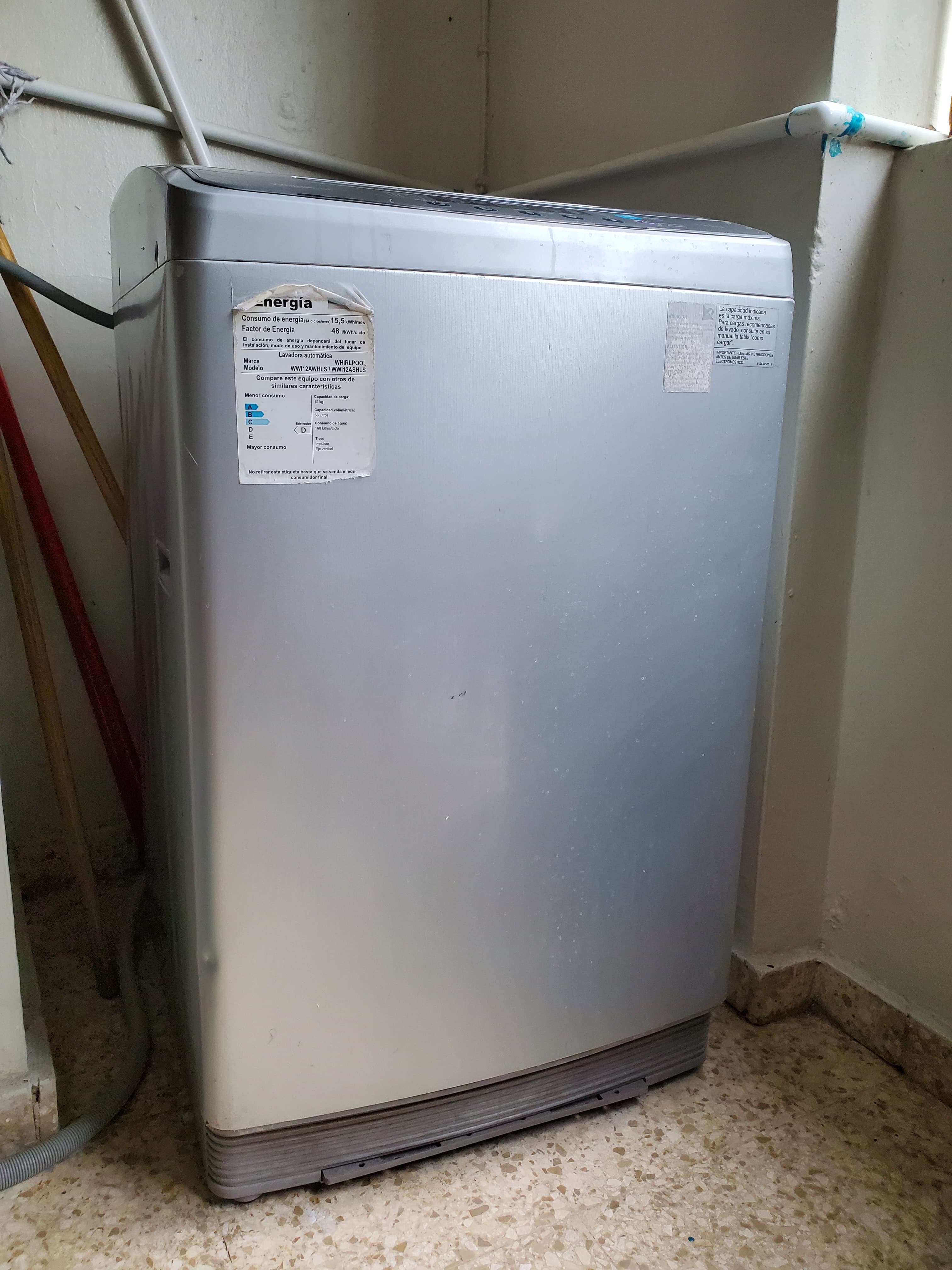 electrodomesticos - Lavadora y centrifugadora Whirlpool - 12KG 3