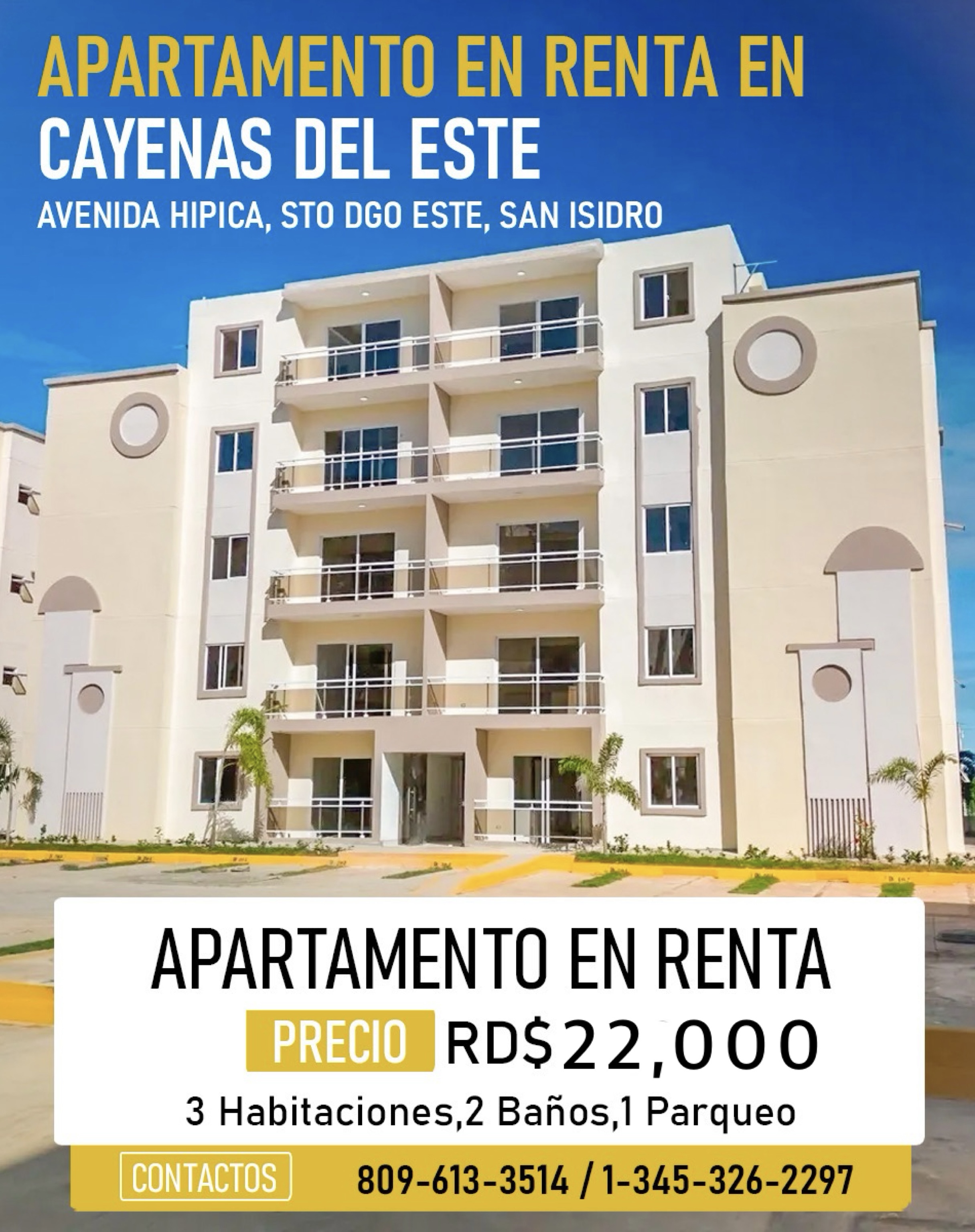 apartamentos - Apartamento en SAN ISIDRO Cayenas del este
