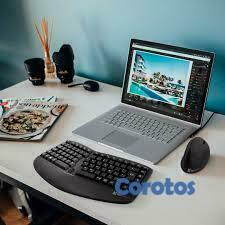 computadoras y laptops - TECLADO MOUSE KLIPX, INALAMBRICO, ERGONOMICO, MULTIMEDIA, BLACK, ESPAÑOL 3