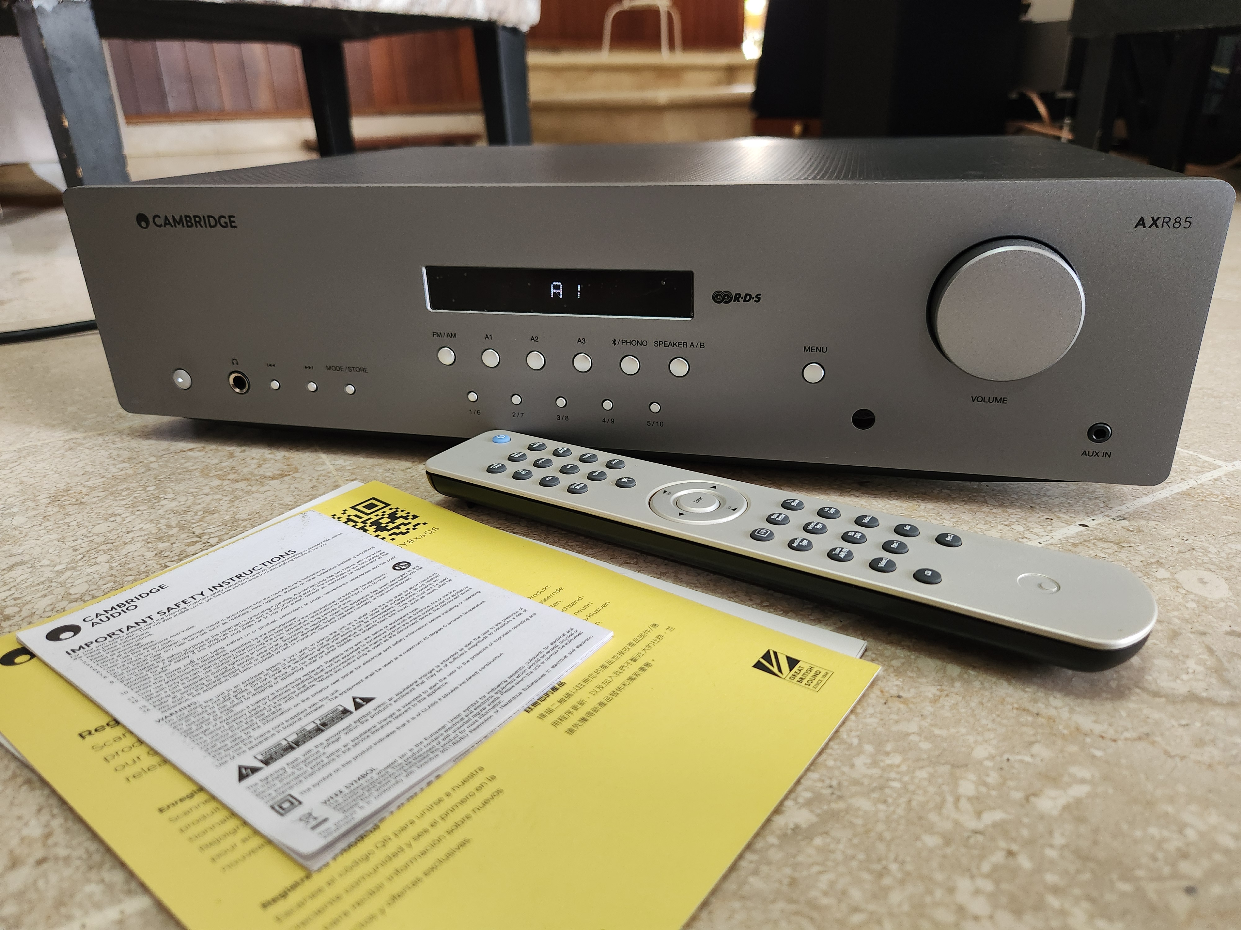 camaras y audio - Cambridge Audio AX R85 integrated power amplifier with digital and Phono stage 1