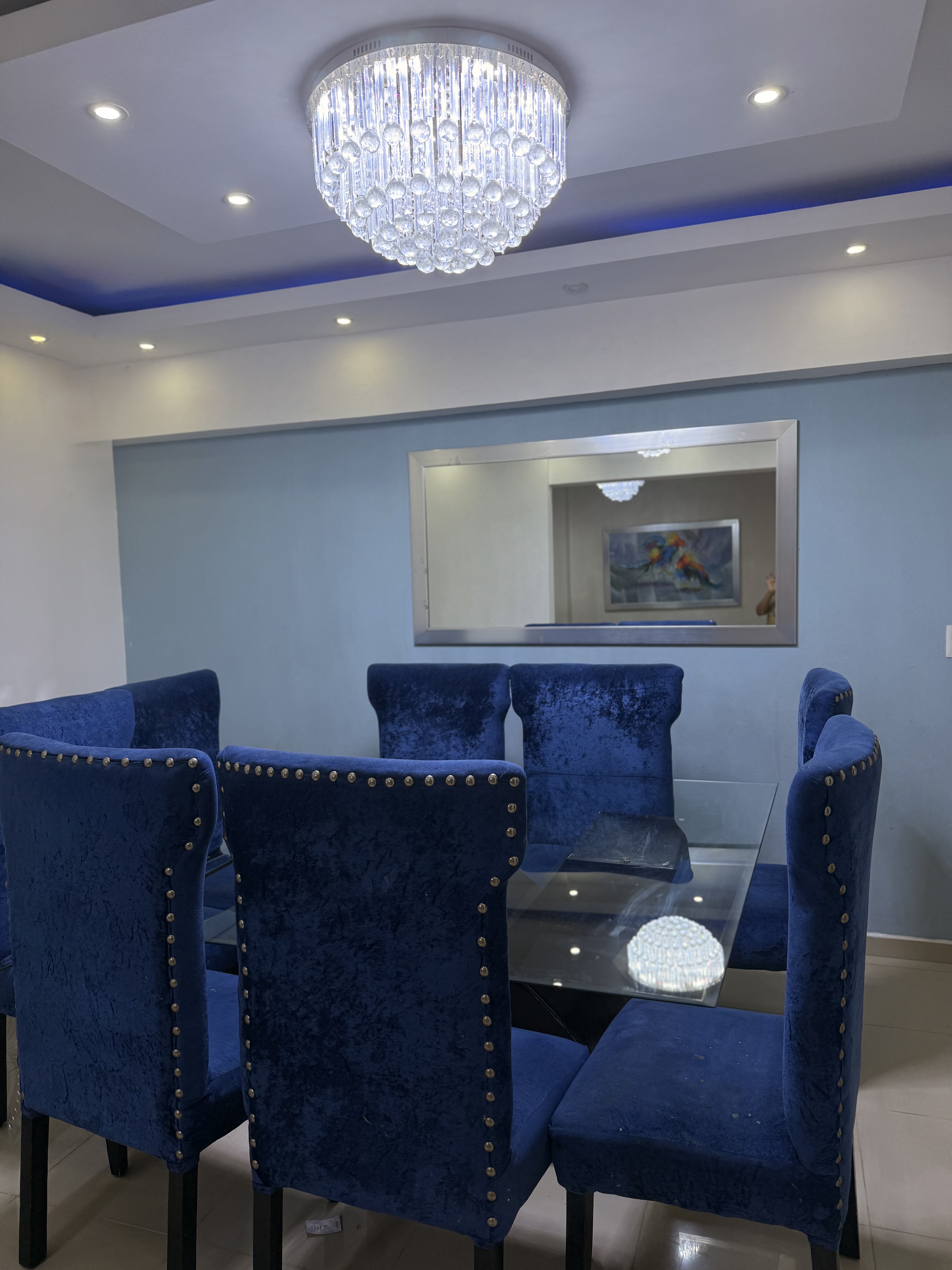 muebles y colchones - COMEDOR DE 8 SILLAS 1