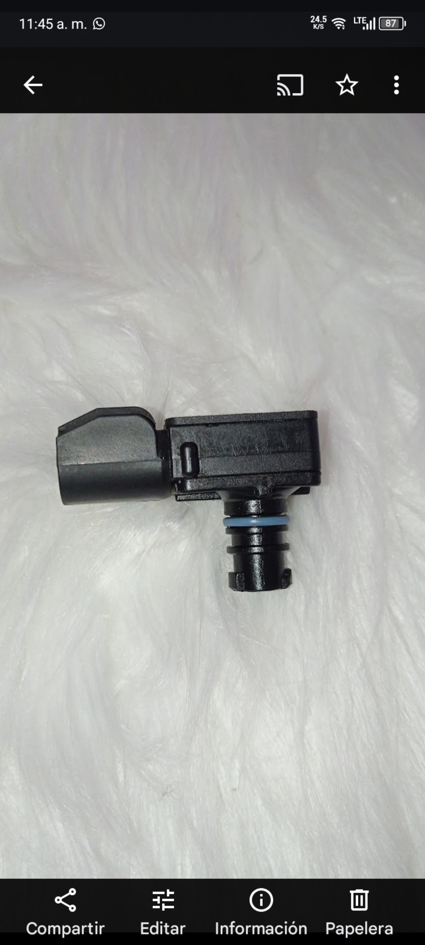 repuestos - sensor map para vehículos Dodge Darth, Chrysler, Fiat 500, Jeep. 3
