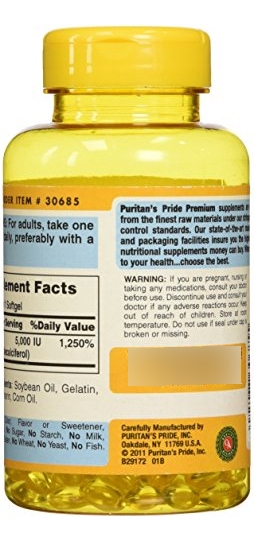 Salud y Equipamiento Médico - Suplemento Dietario Puritan's Pride Con Vitamina D3 5000 3