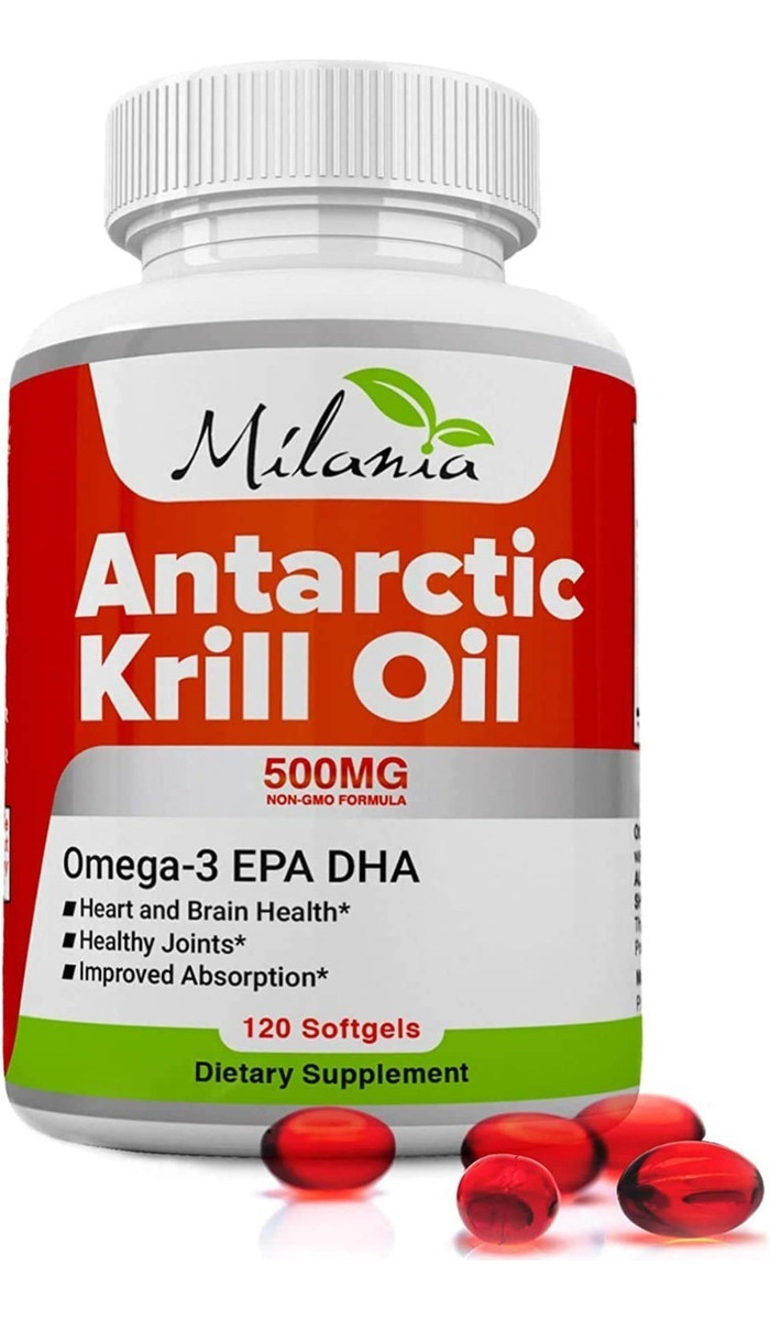 Salud y Equipamiento Médico - Aceite Krill 120 Cap Milania 0