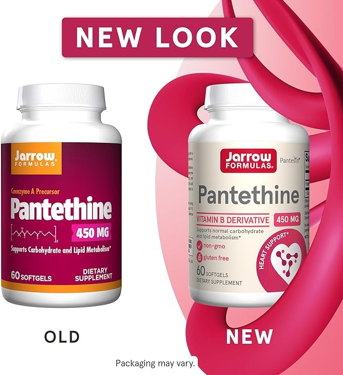 Salud y Equipamiento Médico - Pantethine 450mg 60caps Jarrow - U - Unidad A $3815 1