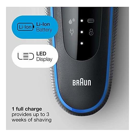 Salud y Equipamiento Médico - Afeitadora Electrica Braun Para Hombres, Serie 5 5018sc 3