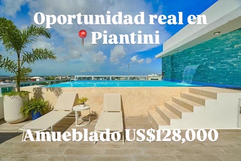 apartamentos - APARTAMENTO AMUEBLADO EN VENTA DE 1 HABITACION 1 PARQUEO AREAS SOCIALES  PISCINA 9
