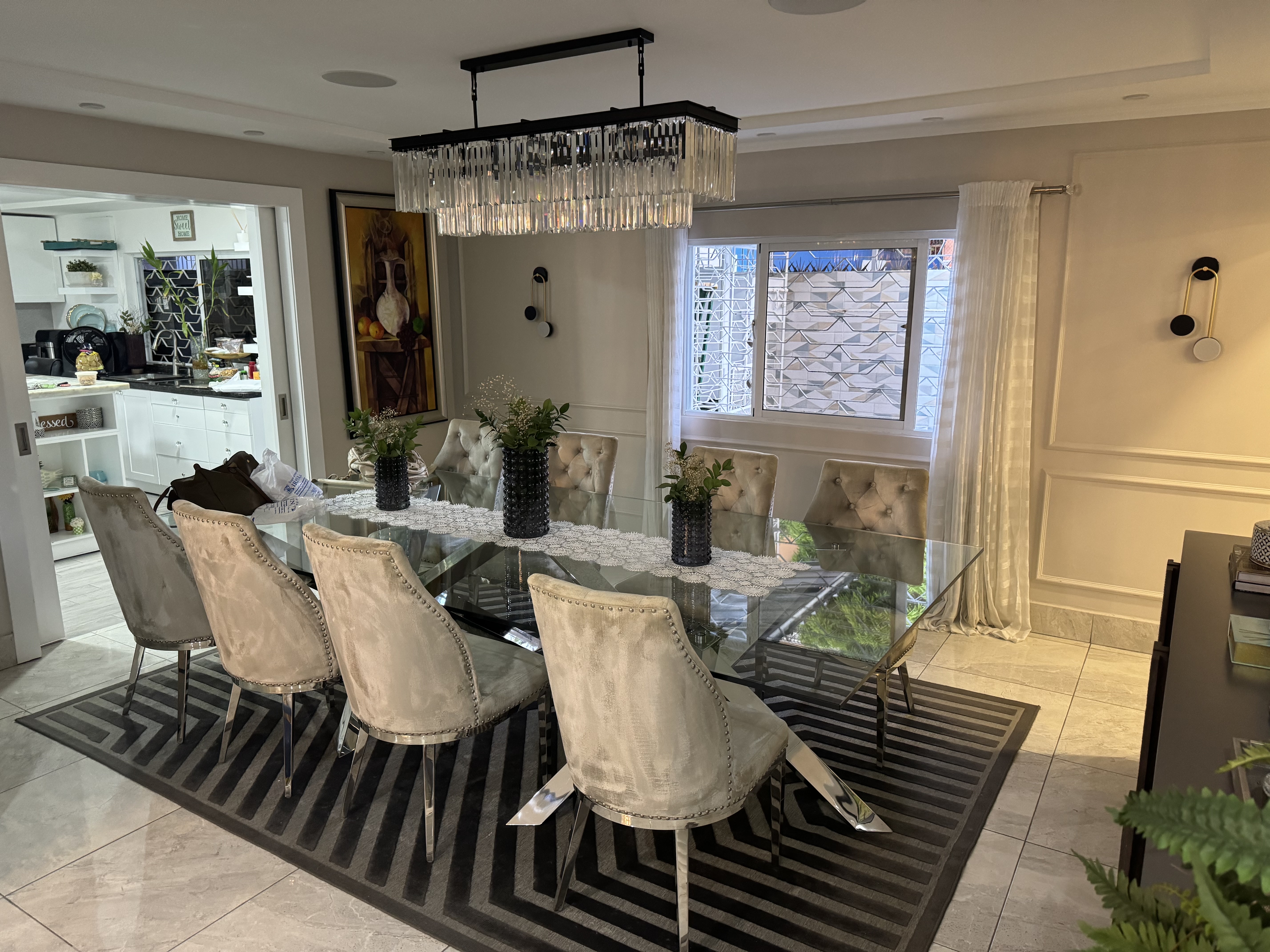 muebles y colchones - Comedor de lujo 8 sillas, sólo por esta semana RD$ 60,000.00 1