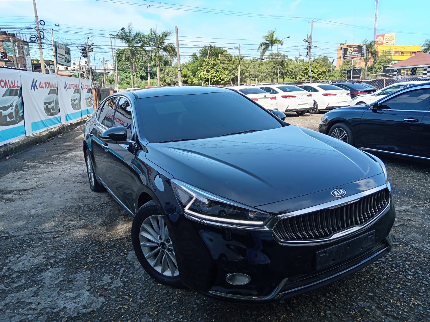 carros - KIA K7 2018 NEGRO 9
