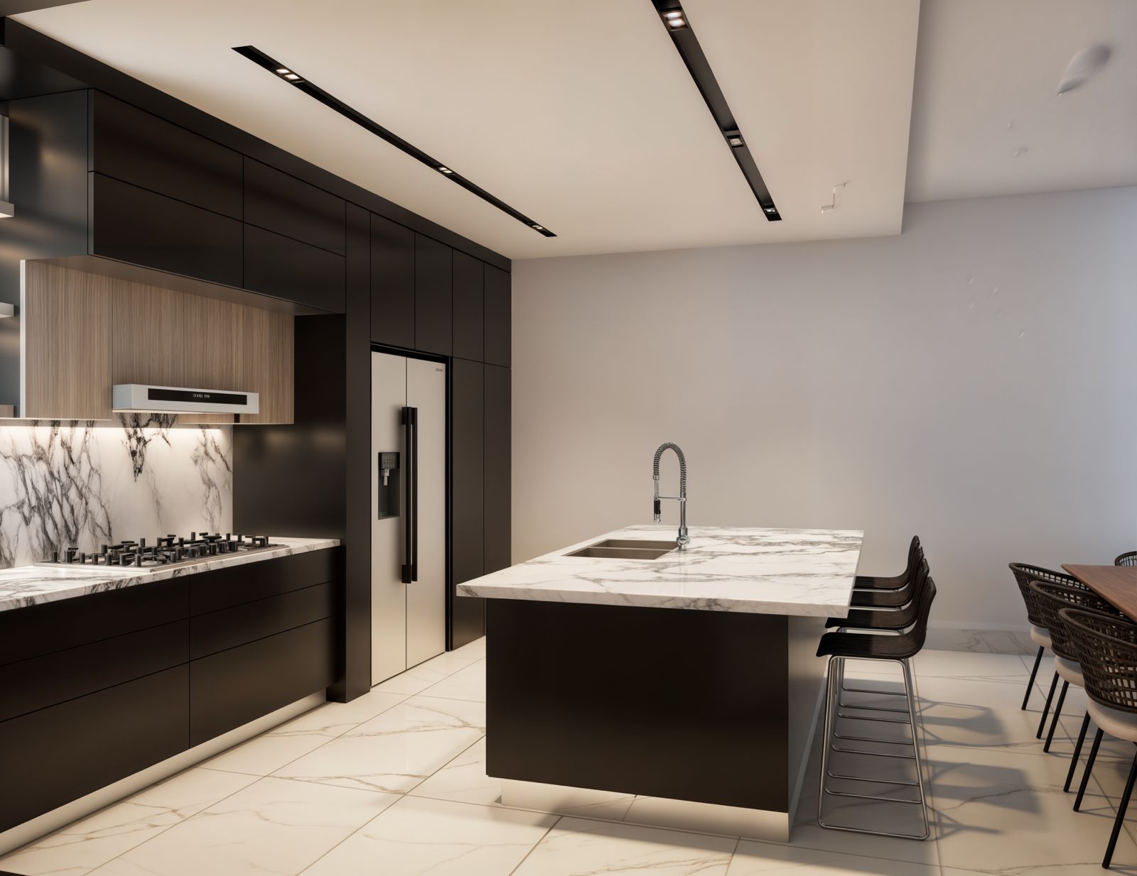 casas - MODERNA CASA EN VENTA, VILLA MARIA, SANTIAGO. 3