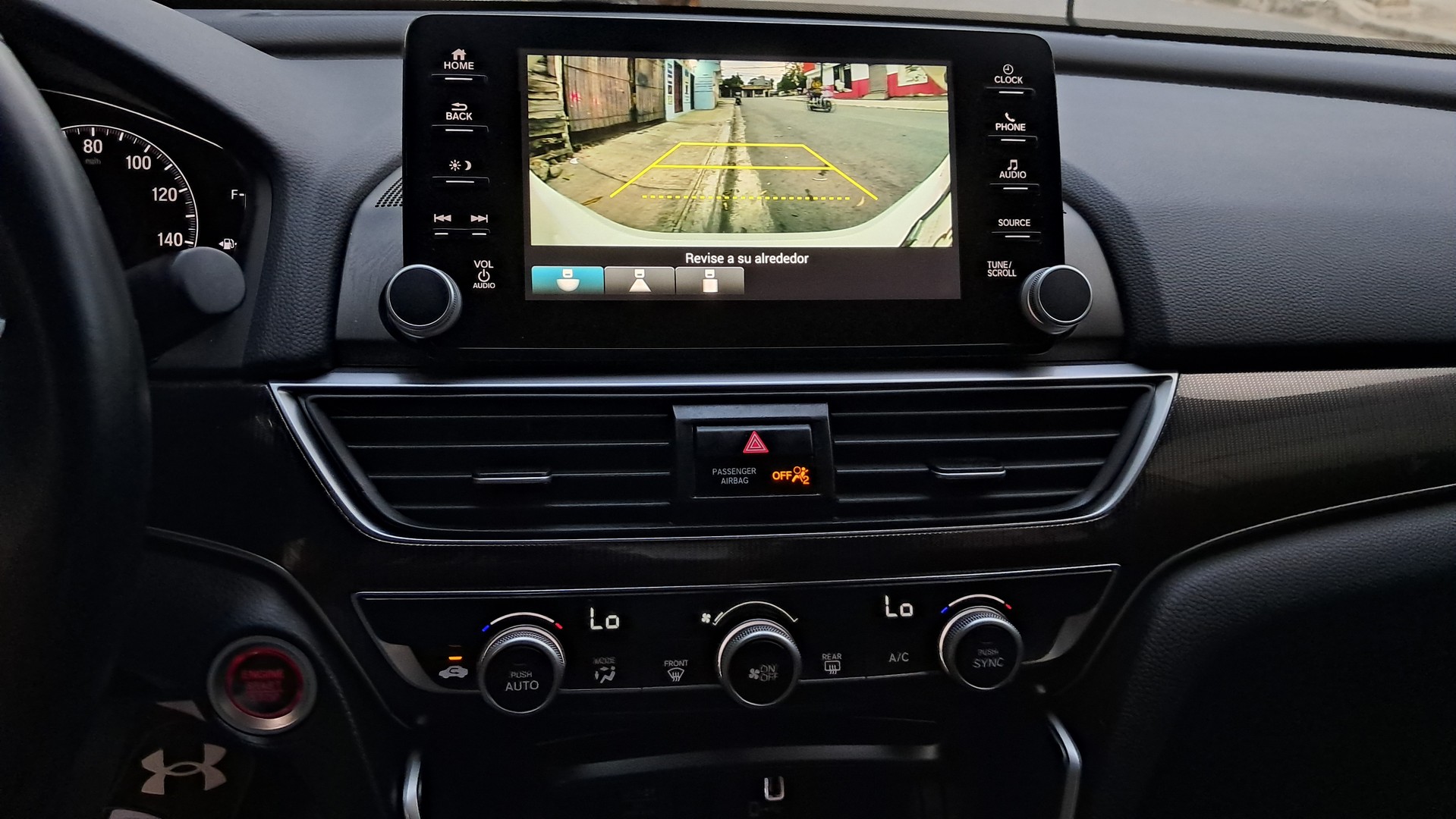 carros - Honda accord sport 1.5 turbó 2019 Americano, Llave inteligente, cámara. 9
