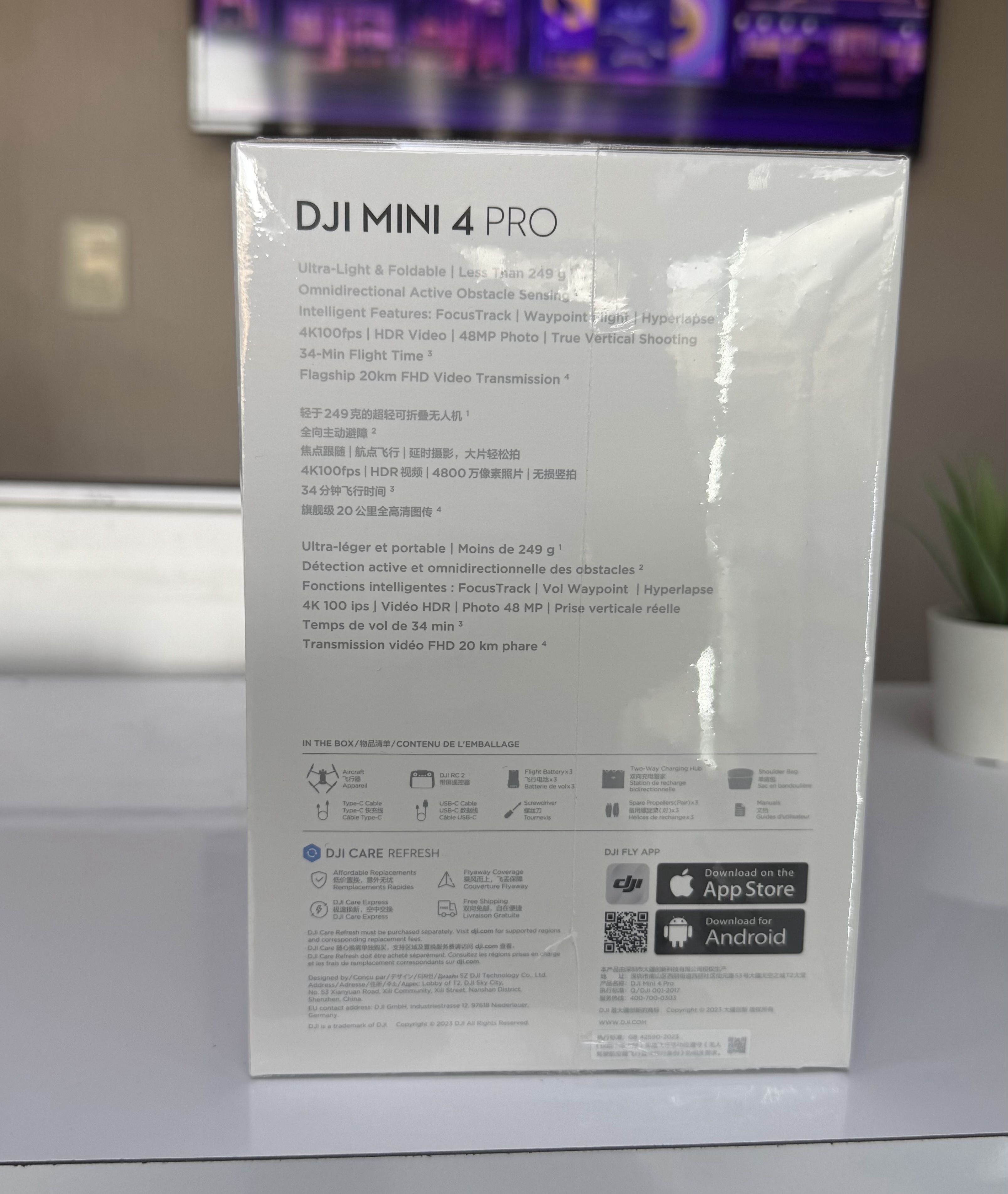 camaras y audio - Drone DJI Mini 4 Pro Fly More Combo Nuevo Sellado  2