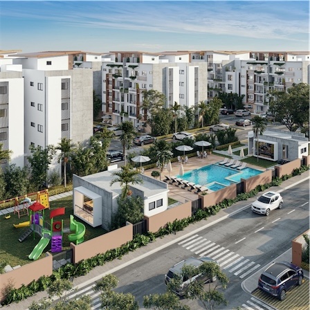 apartamentos - Venta de apartamentos en punta cana con piscina pion residence zona turística  4