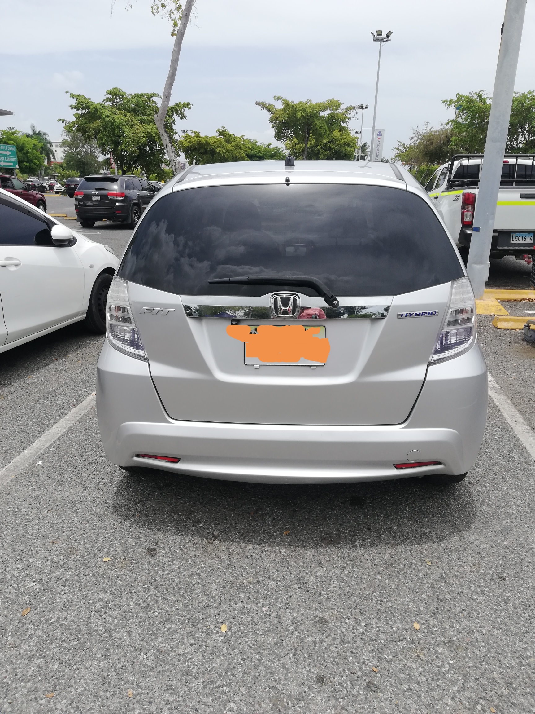 carros - Honda Fit Plateado 2011 4