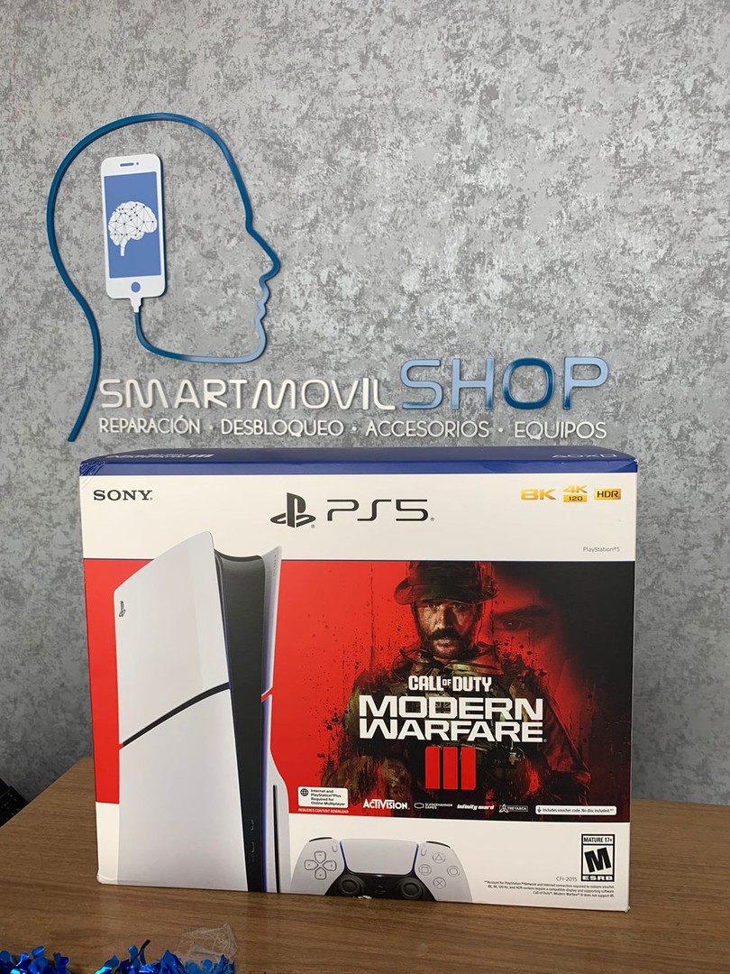 consolas y videojuegos - PLAY STATION 5 SLIM VERSION MODERN WARFARE NUEVOS SELLADO ( SOMOS TIENDA ) 1