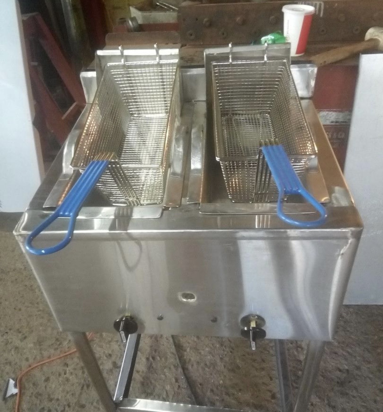 equipos profesionales - freidoras de acero inoxidable 