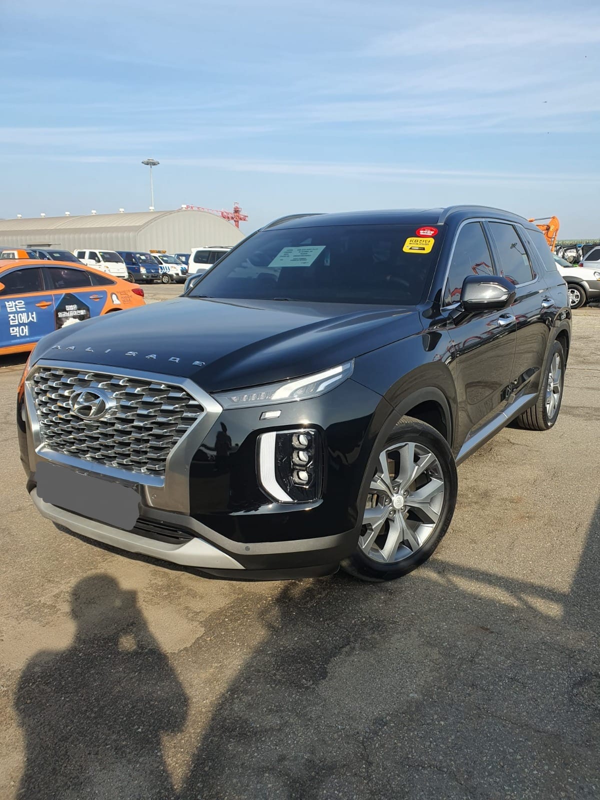 jeepetas y camionetas - HYUNDAI PALISADE 2019 NEGRA GASOLINA 2