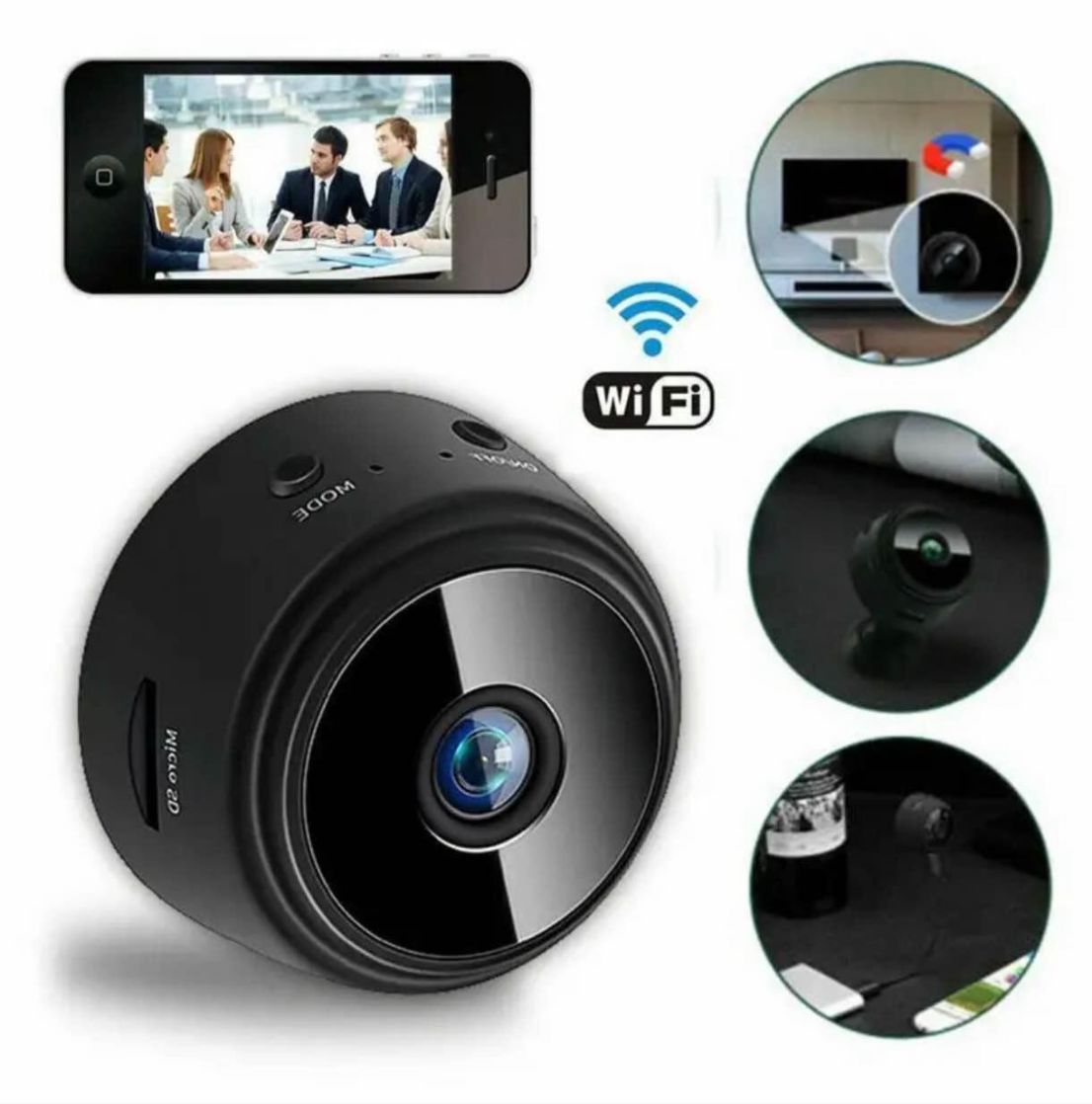 camaras y audio - 📷 Mini Cámara Inalámbrica  2