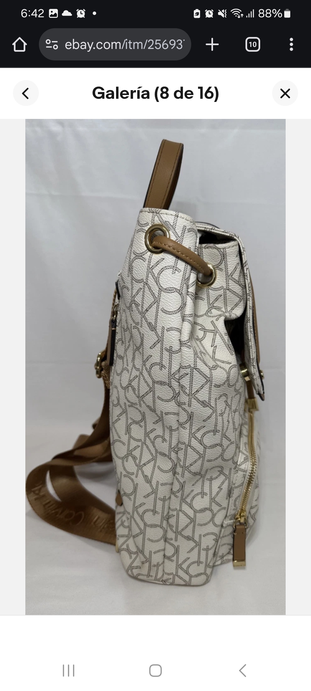 carteras y maletas - Mochila Calvin Klein Hudson Cargo Signature 2