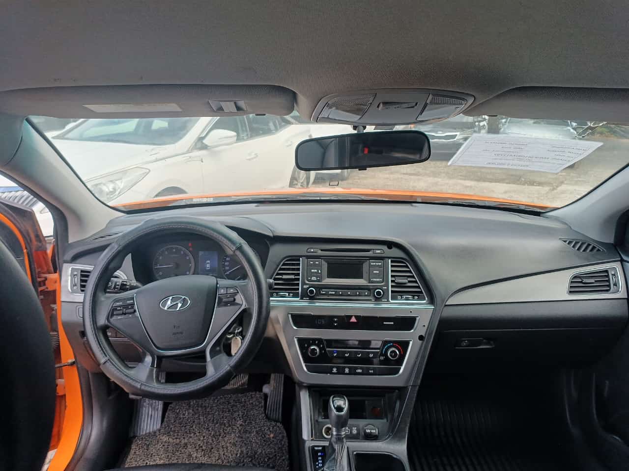 carros - HYUNDAI SONATA LF 2018 NARANJA 9