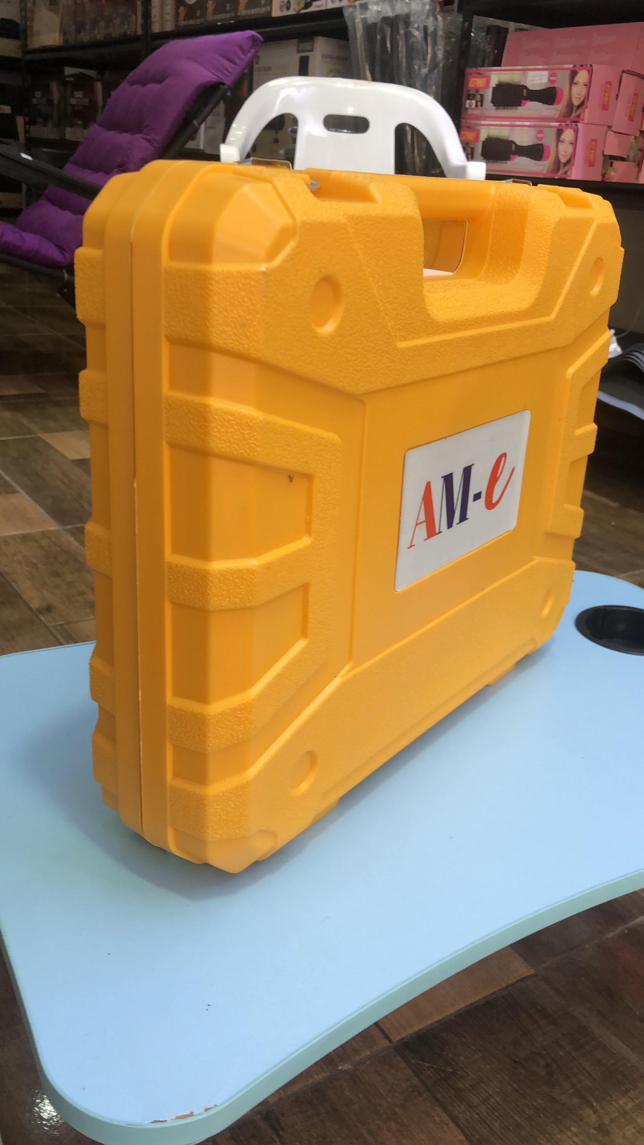 equipos profesionales - taladro amarillo con herramientas 36 v 2.0ah 0