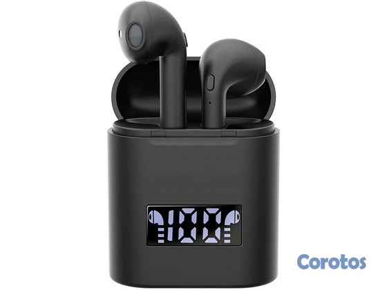 computadoras y laptops - AUDIFONO CON MICROFONO COBY EARPODS BLUETOOTH, , PANTALLA IDICADOR DE BATERIA 
