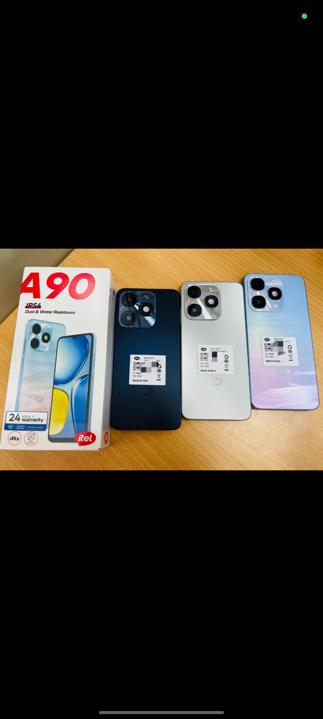 celulares y tabletas - Itel A90 de 256gb de almacenamiento y 12gb de ram (4+8)
 3