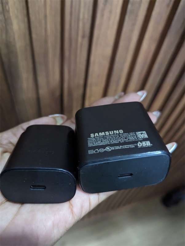 accesorios para electronica - cargador samsung 45W  1