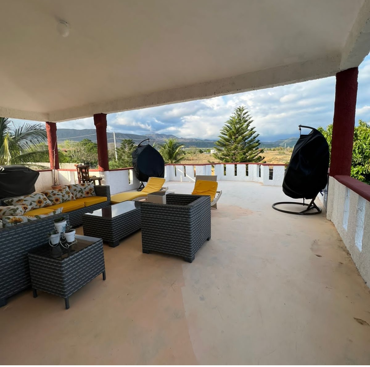 casas vacacionales y villas - Villa amueblada en venta en Azúa Compostela  2