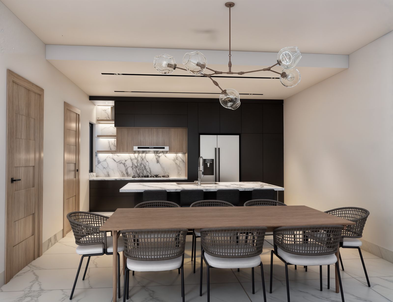 casas - MODERNA CASA EN VENTA, VILLA MARIA, SANTIAGO. 1