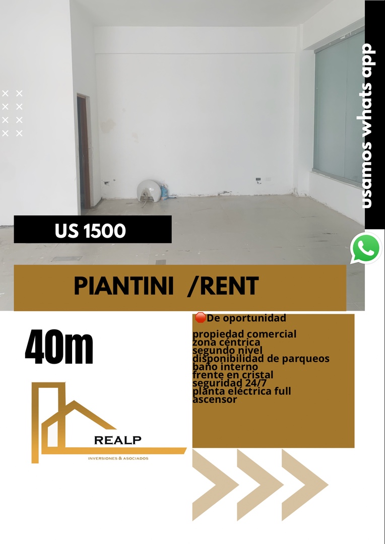 oficinas y locales comerciales - Local en Piantini  0