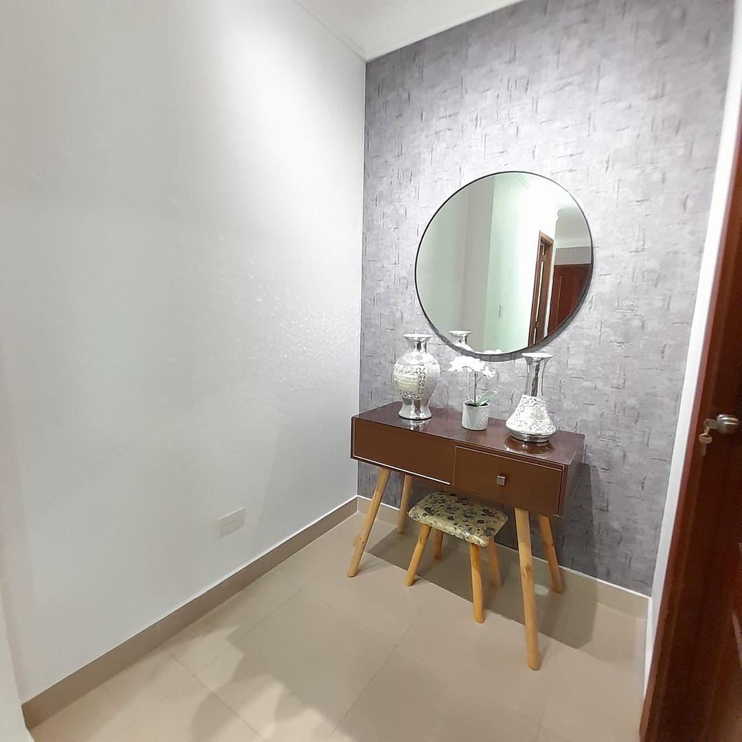 apartamentos - Se alquila apartamento amueblado con terraza en Bella Vista. 8