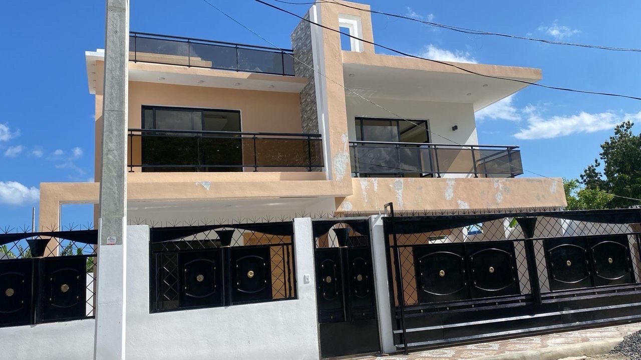 casas - venta de casa nueva en la autopista de san isidro prado oriental  3