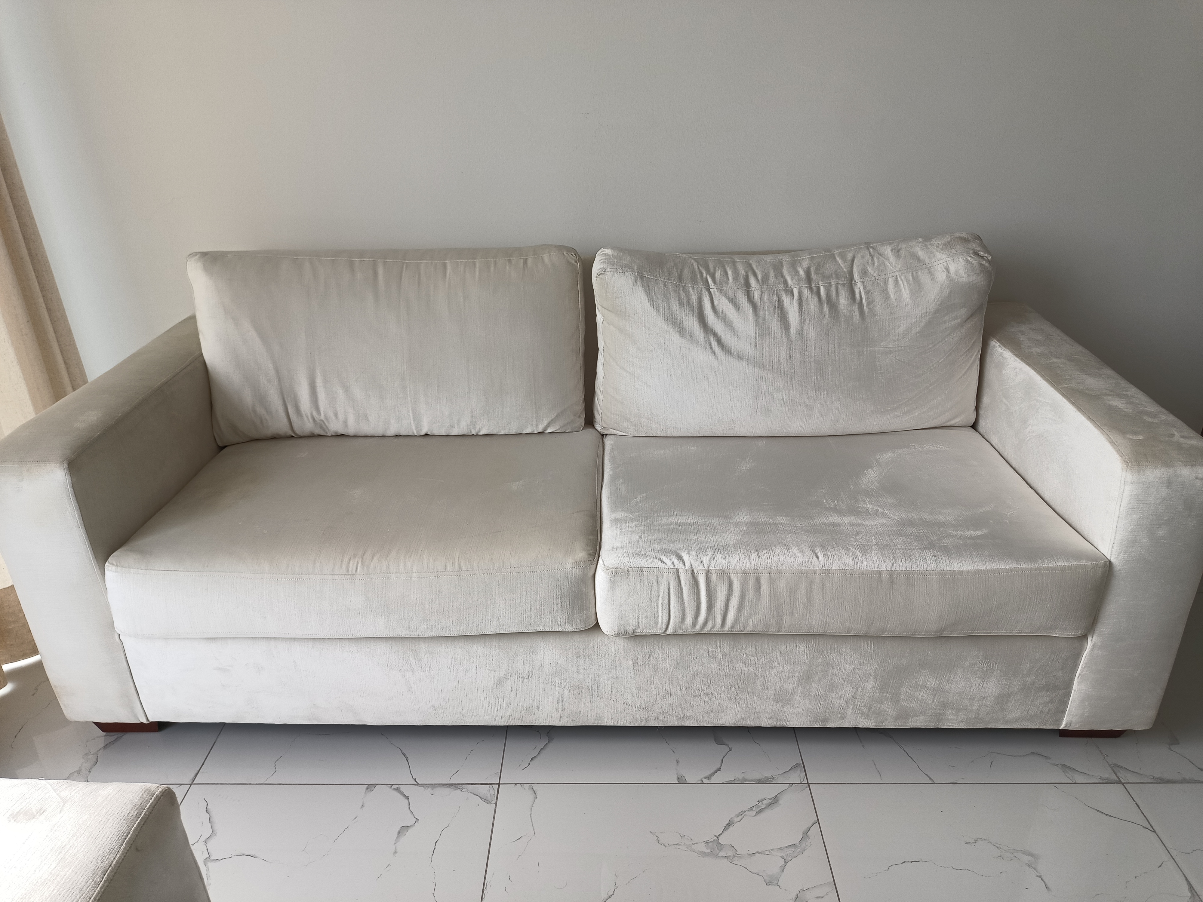 muebles y colchones - Sofa de 3 personas  0