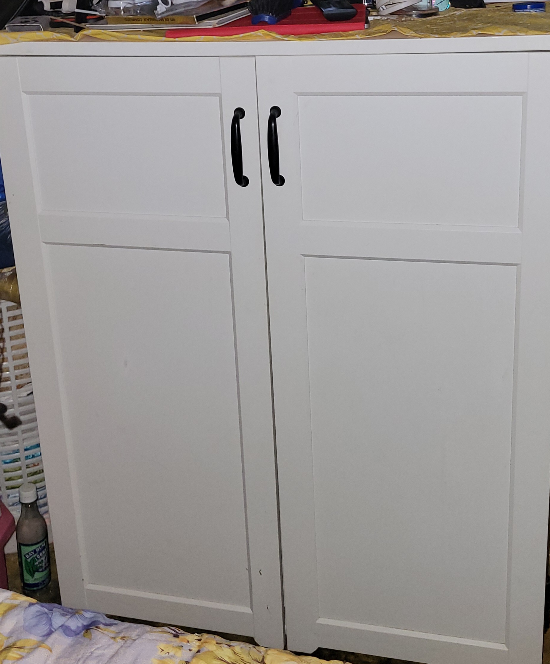muebles y colchones - Gavetero blanco en 4,000 0