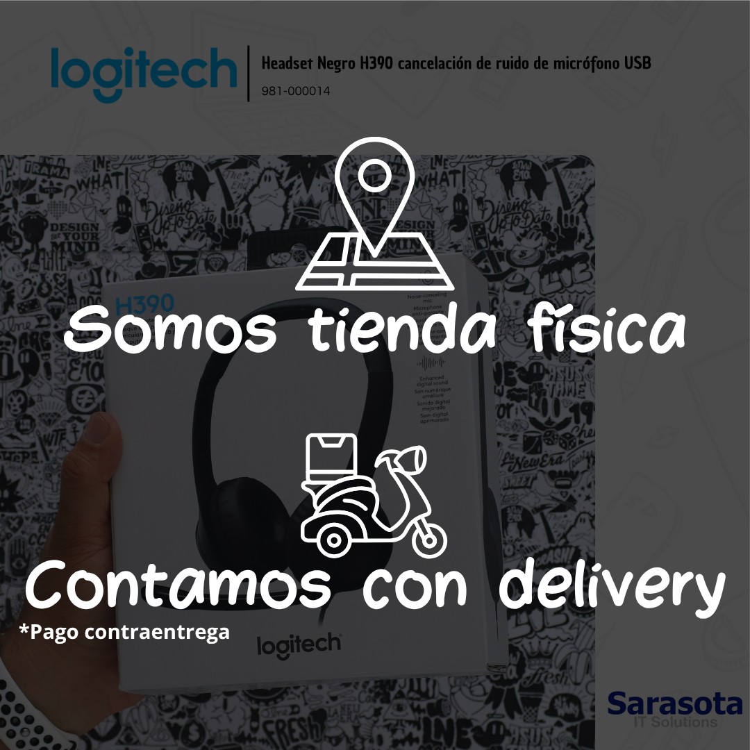 camaras y audio -  Logitech Headset H390 audífonos con micrófonos  4