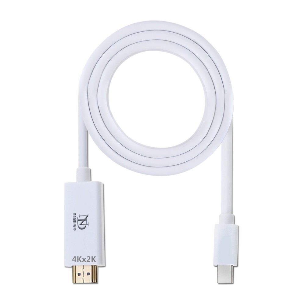 accesorios para electronica - Cable adaptador de mini DisplayPort macho a HDMI macho 0