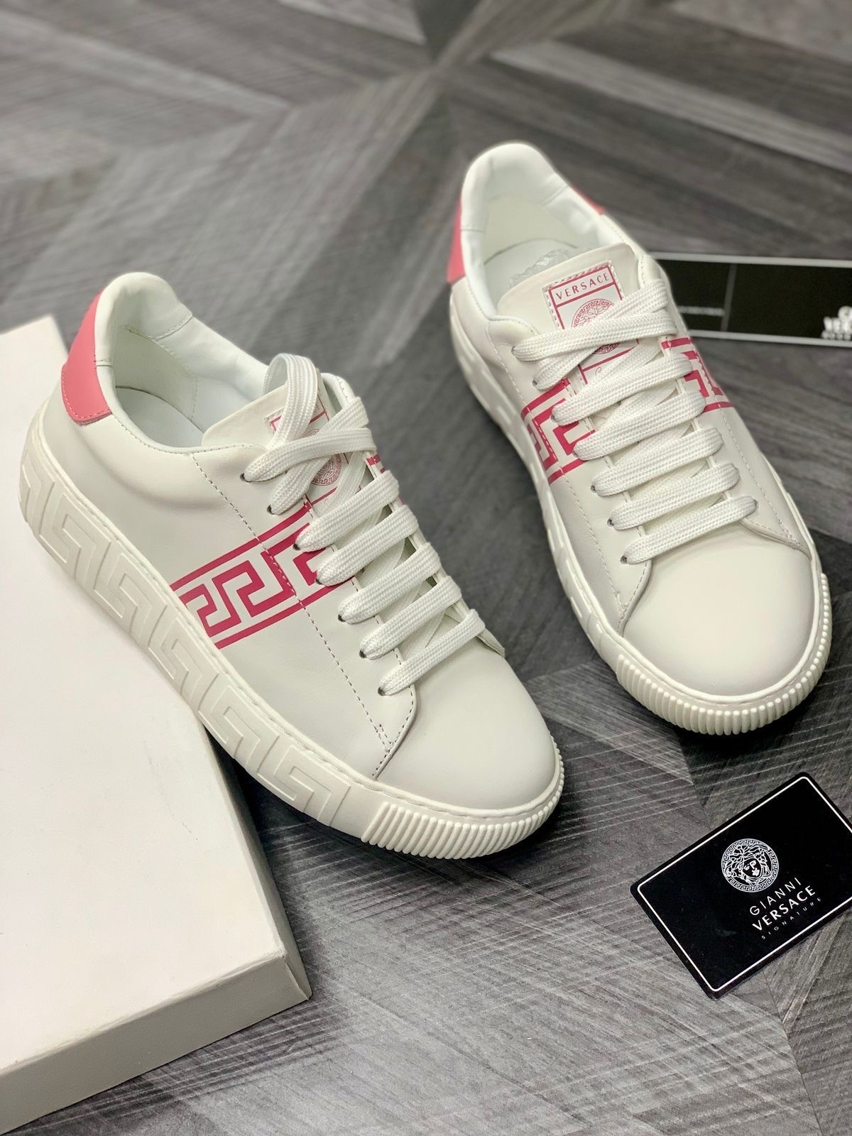 zapatos unisex - Tenis Sneakers Versace Gang Game Teni Sneaker Shoes Shoe 2025 🌈 1
