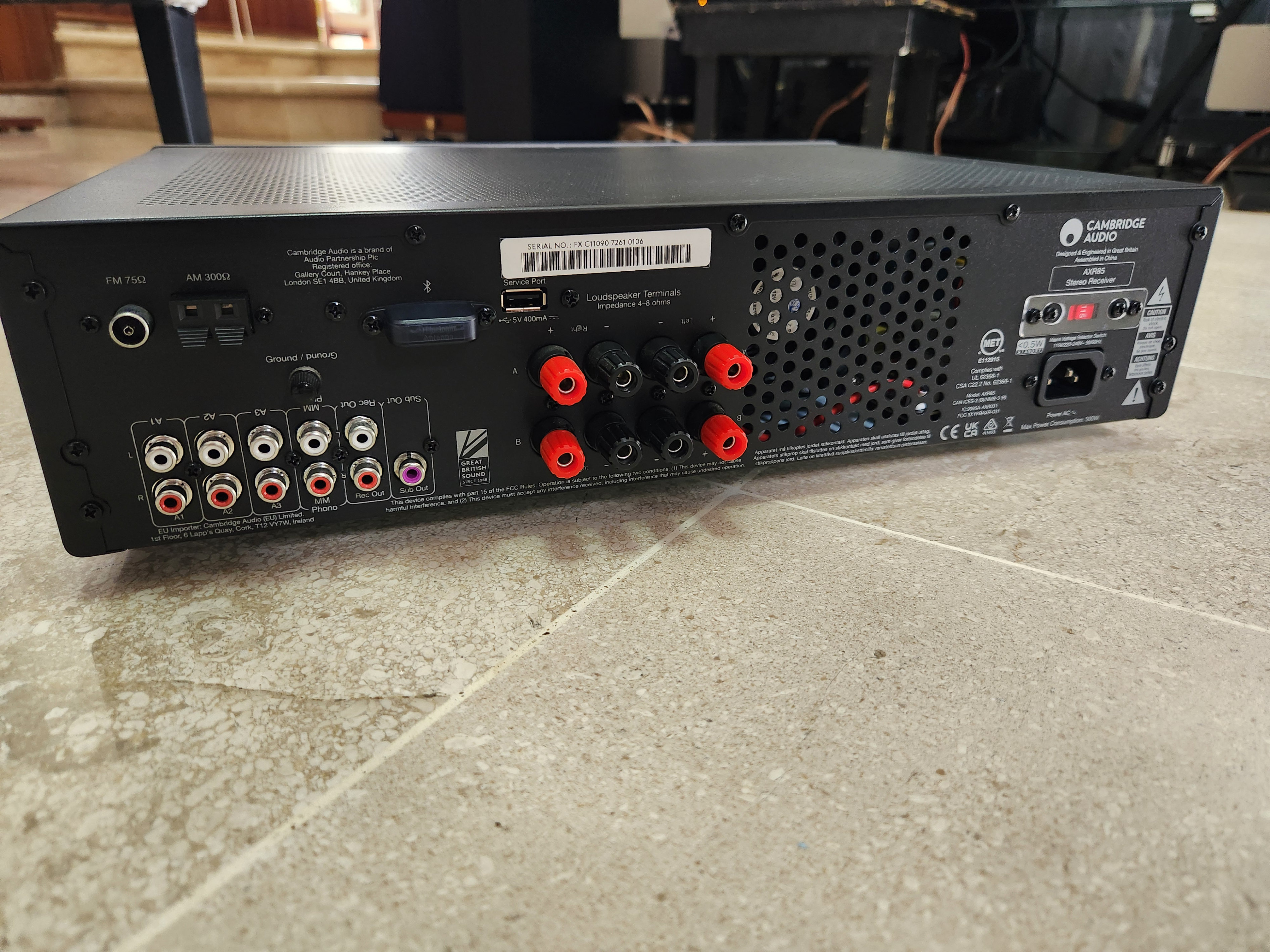 camaras y audio - Cambridge Audio AX R85 integrated power amplifier with digital and Phono stage 2