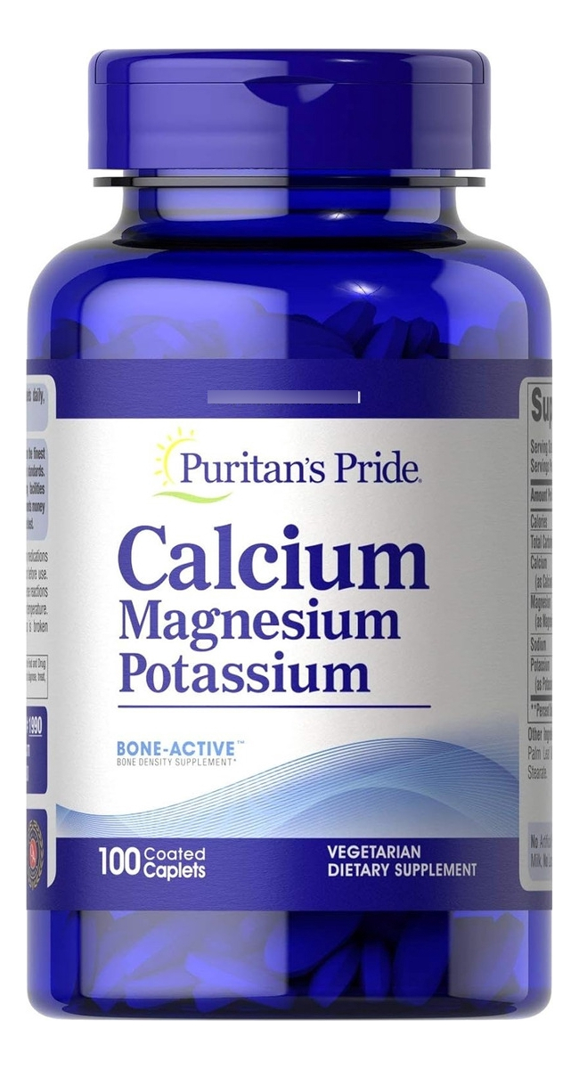 Salud y Equipamiento Médico - Puritan's Pride Calcium Magnesium And Potassium