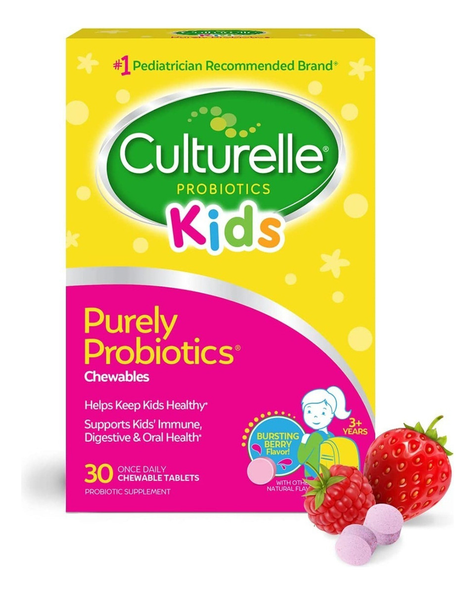 Salud y Equipamiento Médico - Probiotico Niños 30tab Culturelle
