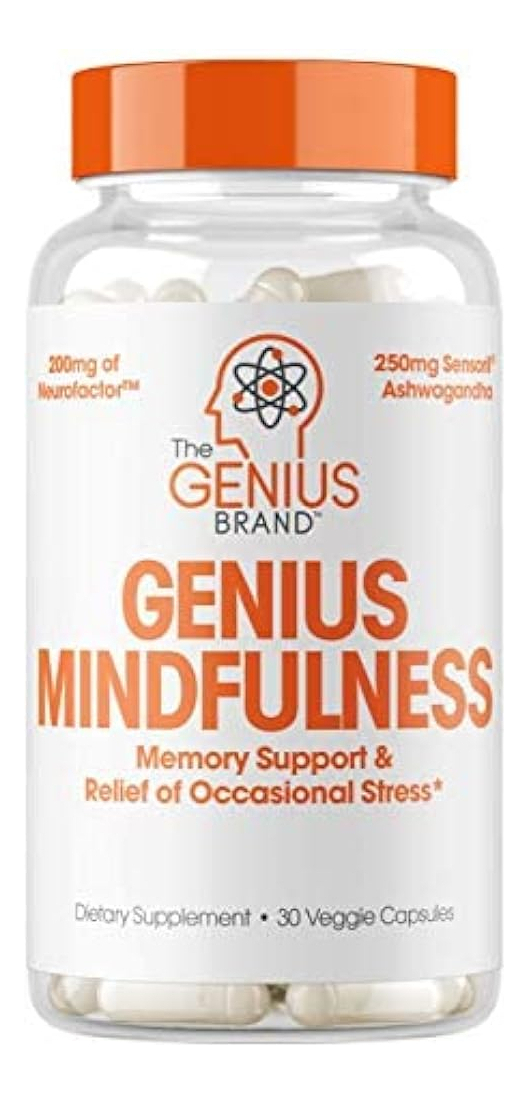 Salud y Equipamiento Médico - Genius Mindfulness Suplemento, Nootropic Cognitive Brain Boo 1