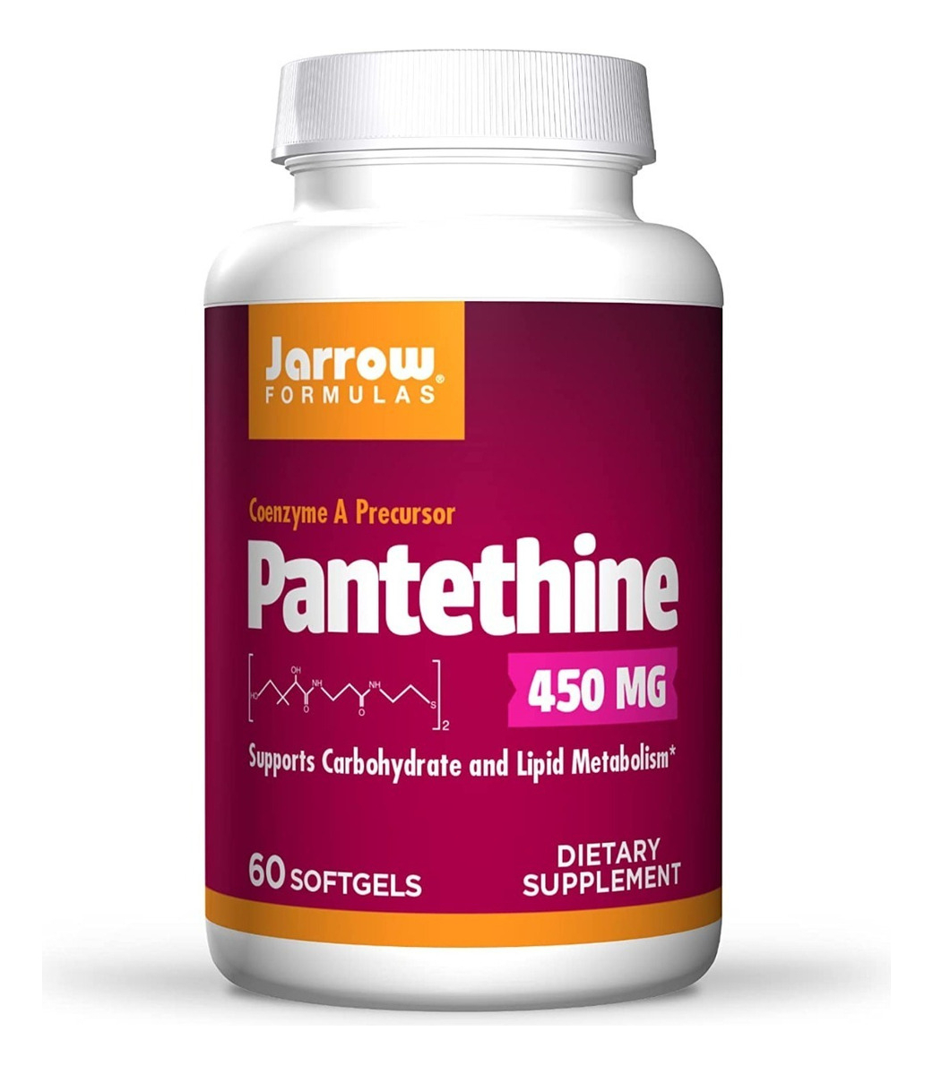 Salud y Equipamiento Médico - Pantethine 450mg 60caps Jarrow - U - Unidad A $3815 2