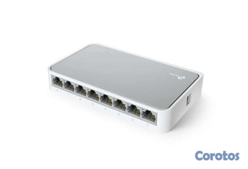 otros electronicos - Switch de escritorio TP-Link de 8 puertos 10/100Mbps SF1008D 2