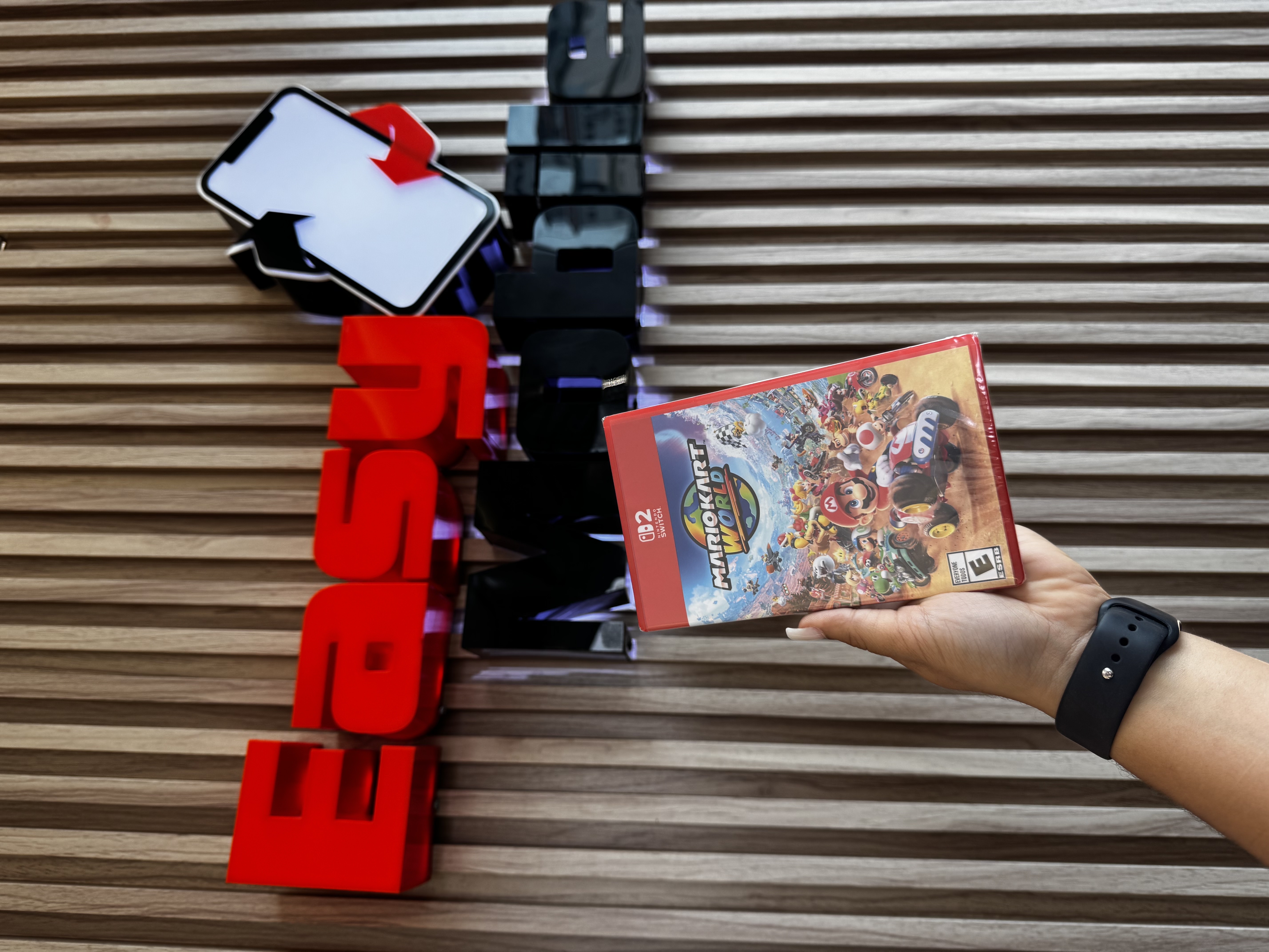 consolas y videojuegos - CINTA MARIO KART WORLD NINTENDO SWITCH 2 0