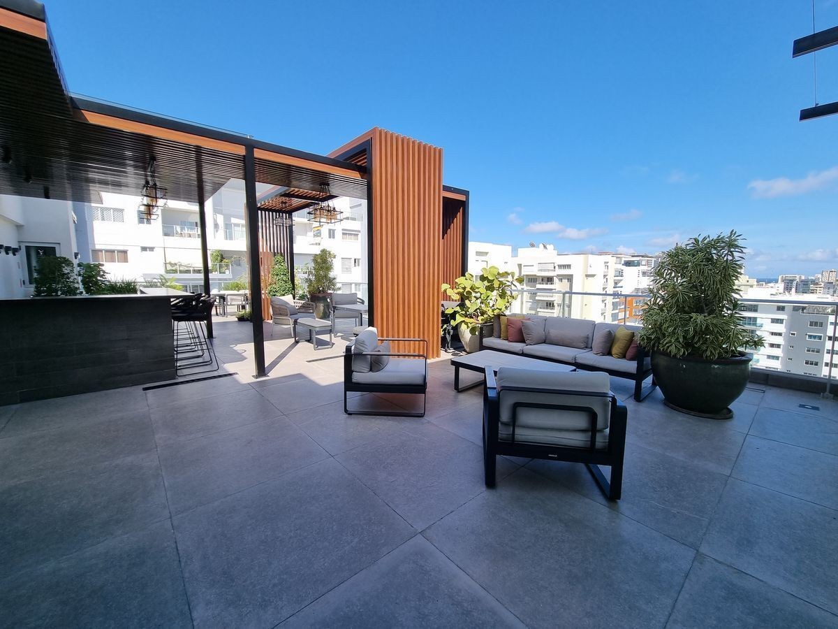 apartamentos - Alquiler de Apartamento Amoblado en Piantini  1