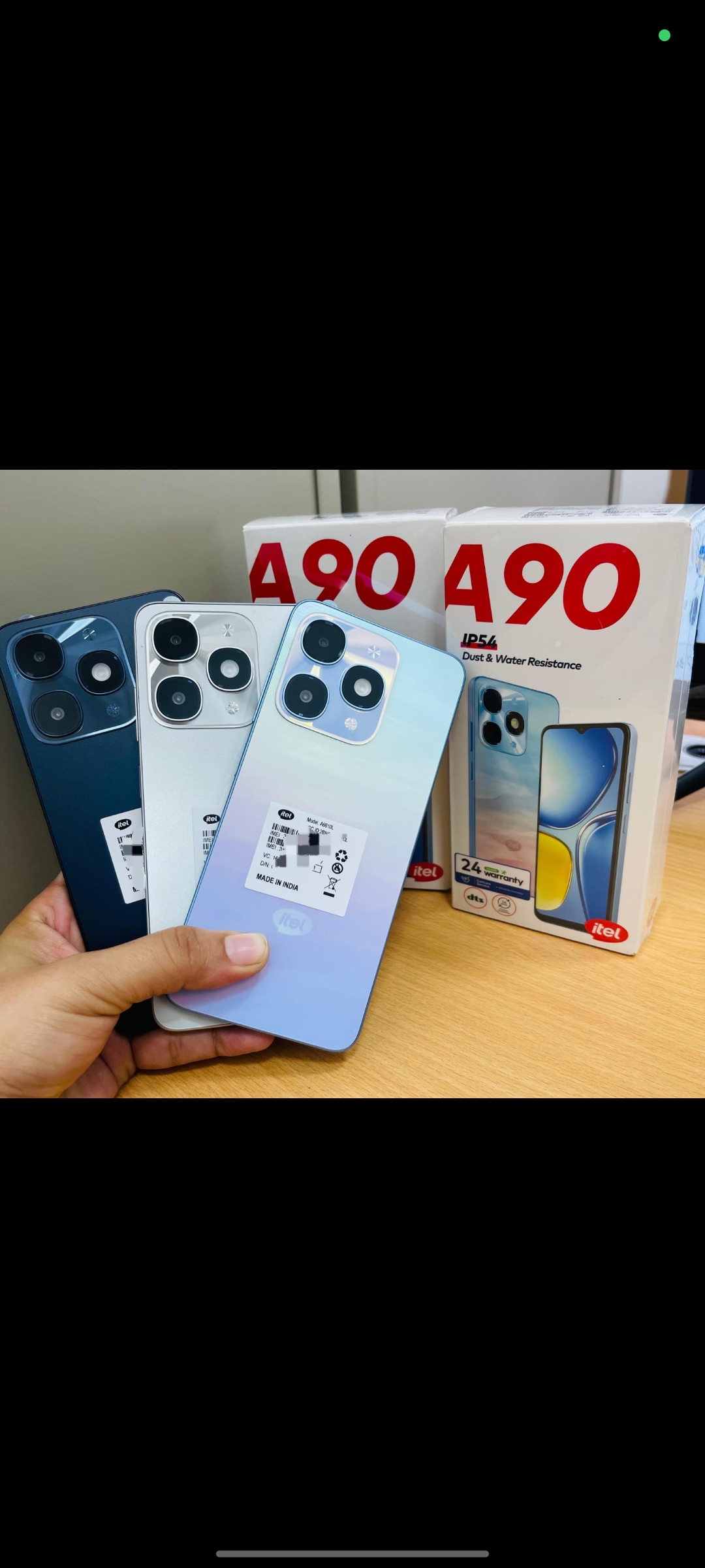 celulares y tabletas - Itel A90 de 256gb de almacenamiento y 12gb de ram (4+8)
 4