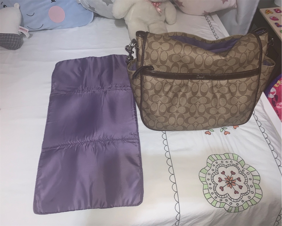 accesorios - Pañalera Coach en excelentes condiciones 3