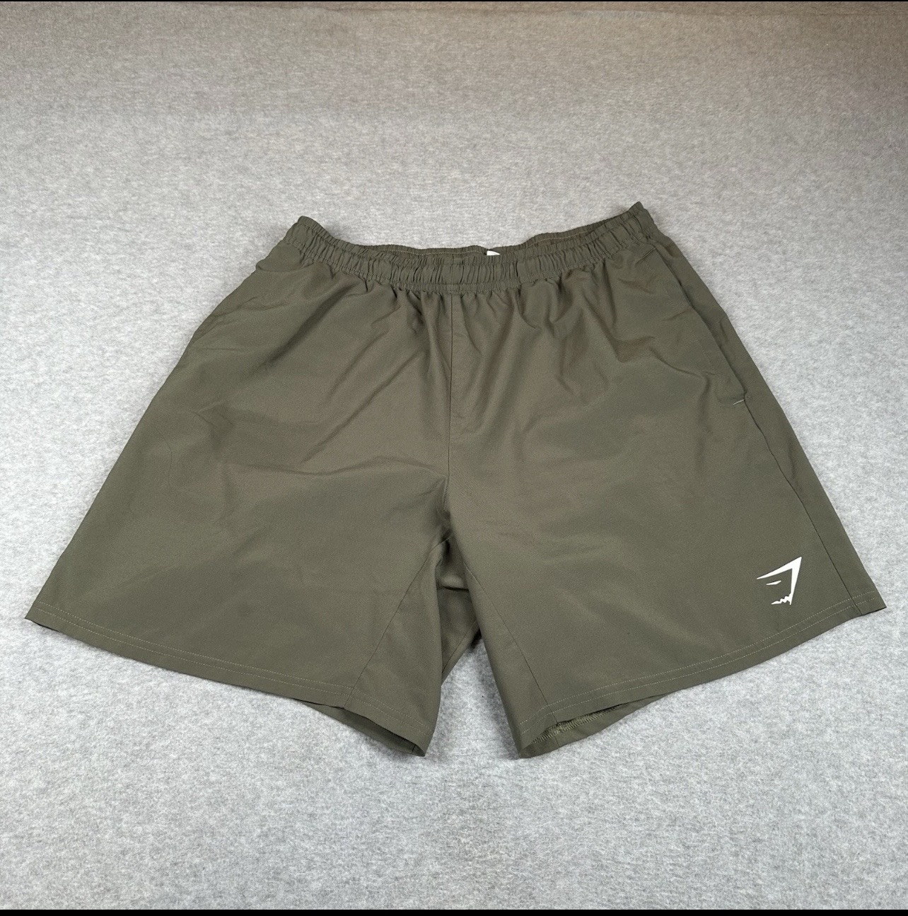 ropa para hombre - Gymshark Shorts Mens L Stretch Performance Running Logo Green Training 0